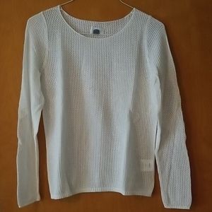 Women's white sweater